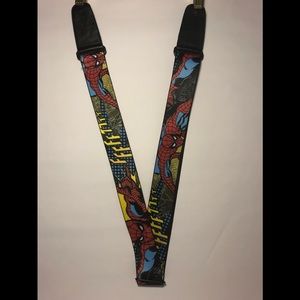 Spider-Man guitar strap